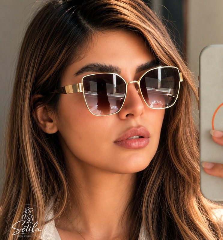 عینک آفتابی Celin مدل 2406|عینک آفتابی زنانه|عینک UV400|خرید عینک آفتابی زنانه