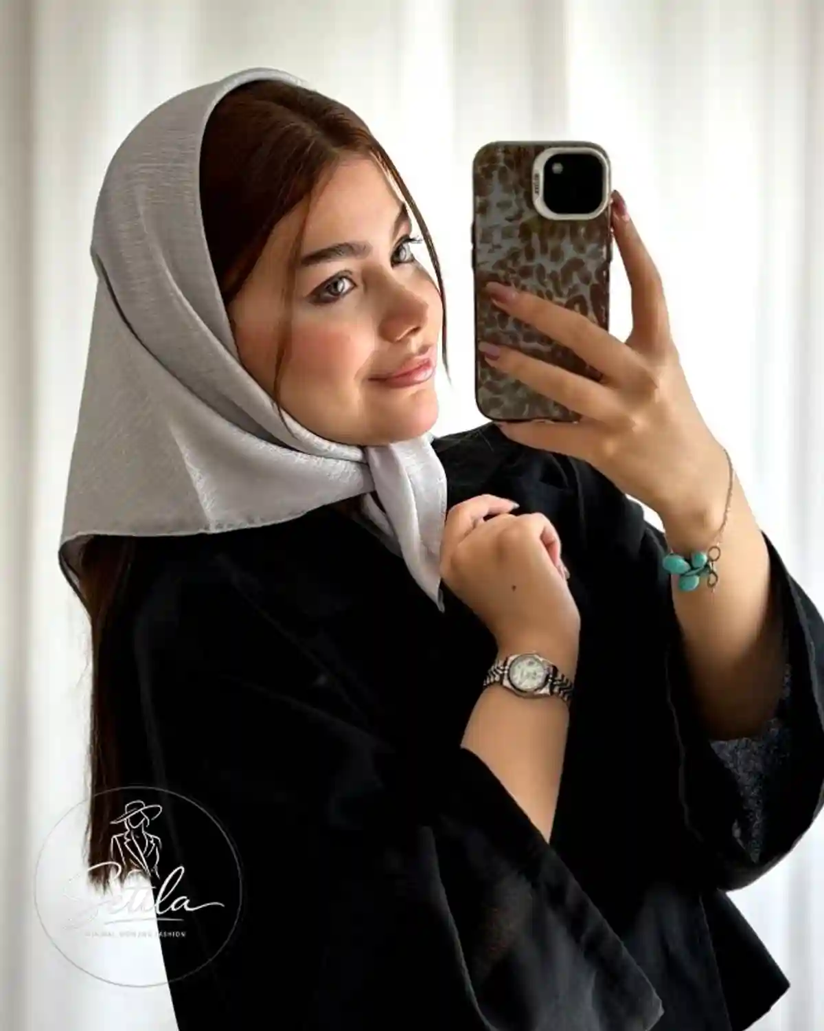 روسری مینی ژاکارد مجلسی|روسری ژاکارد زنانه | روسری مجلسی شیک | روسری کوچک زنانه